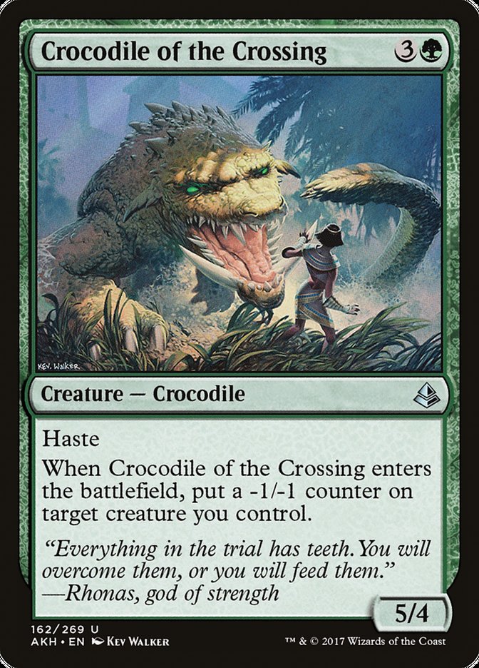 Crocodile of the Crossing [Amonkhet] | Good Games Modbury