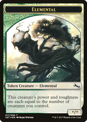 Elemental // Elemental Double-Sided Token (017/020) [Unstable Tokens] | Good Games Modbury