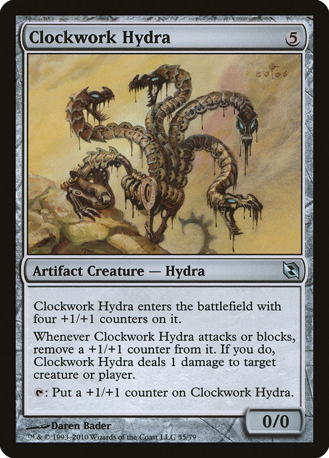 Clockwork Hydra [Duel Decks: Elspeth vs. Tezzeret] | Good Games Modbury