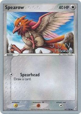 Spearow (61/100) (Flyvees - Jun Hasebe) [World Championships 2007] | Good Games Modbury