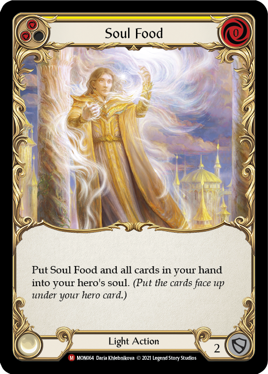 Soul Food [MON064-RF] (Monarch)  1st Edition Rainbow Foil | Good Games Modbury