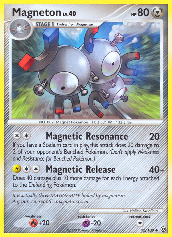 Magneton (42/100) [Diamond & Pearl: Stormfront] | Good Games Modbury