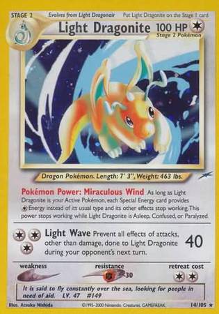 Light Dragonite (14/105) [Neo Destiny Unlimited] | Good Games Modbury