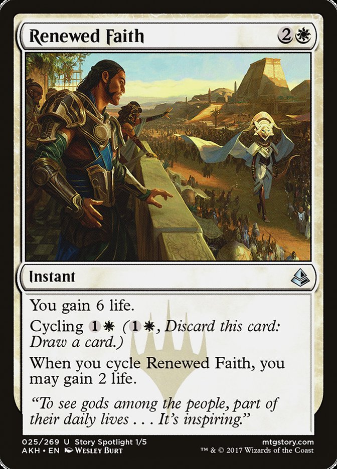 Renewed Faith [Amonkhet] | Good Games Modbury