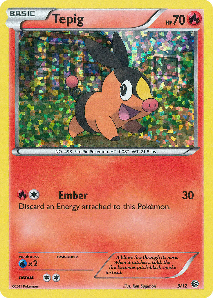 Tepig (3/12) [McDonald's Promos: 2011 Collection] | Good Games Modbury