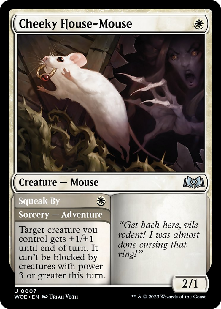 Cheeky House-Mouse [Wilds of Eldraine] | Good Games Modbury
