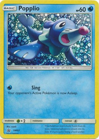 Popplio (SM03) (General Mills Promo) [Sun & Moon: Black Star Promos] | Good Games Modbury