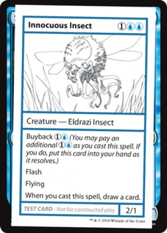 Innocuous Insect (2021 Edition) [Mystery Booster Playtest Cards] | Good Games Modbury