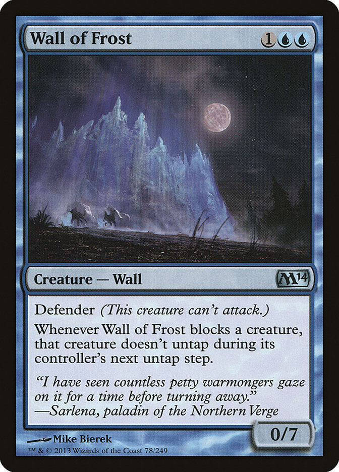 Wall of Frost [Magic 2014] | Good Games Modbury