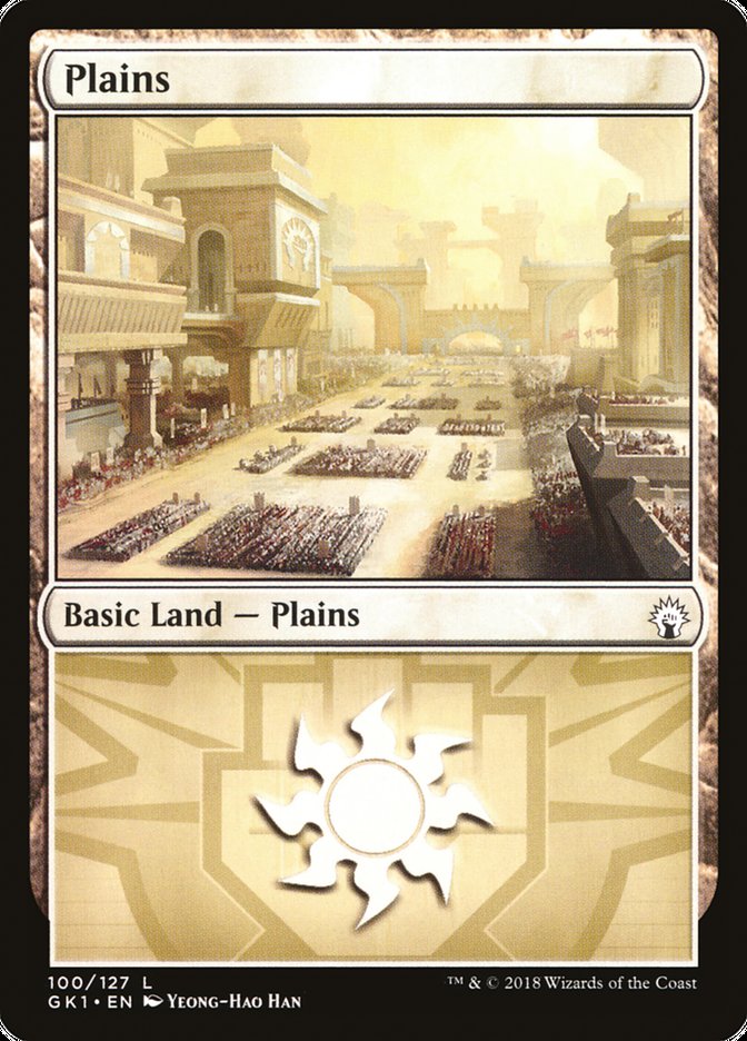 Plains (100) [Guilds of Ravnica Guild Kit] | Good Games Modbury