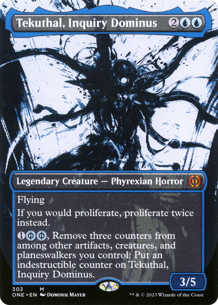 Tekuthal, Inquiry Dominus (Borderless Ichor) [Phyrexia: All Will Be One] | Good Games Modbury