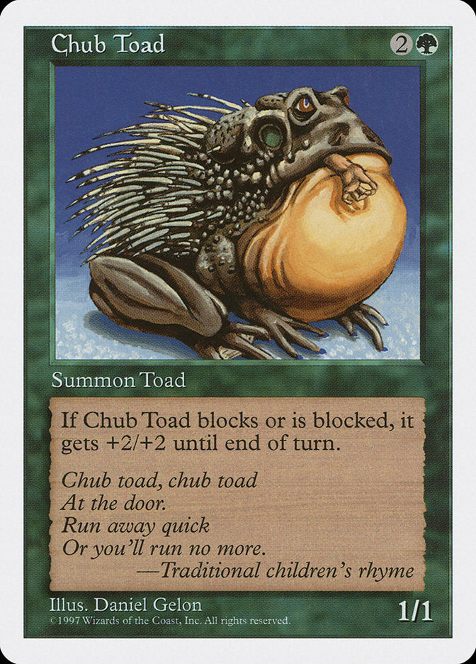 Chub Toad [Fifth Edition] | Good Games Modbury