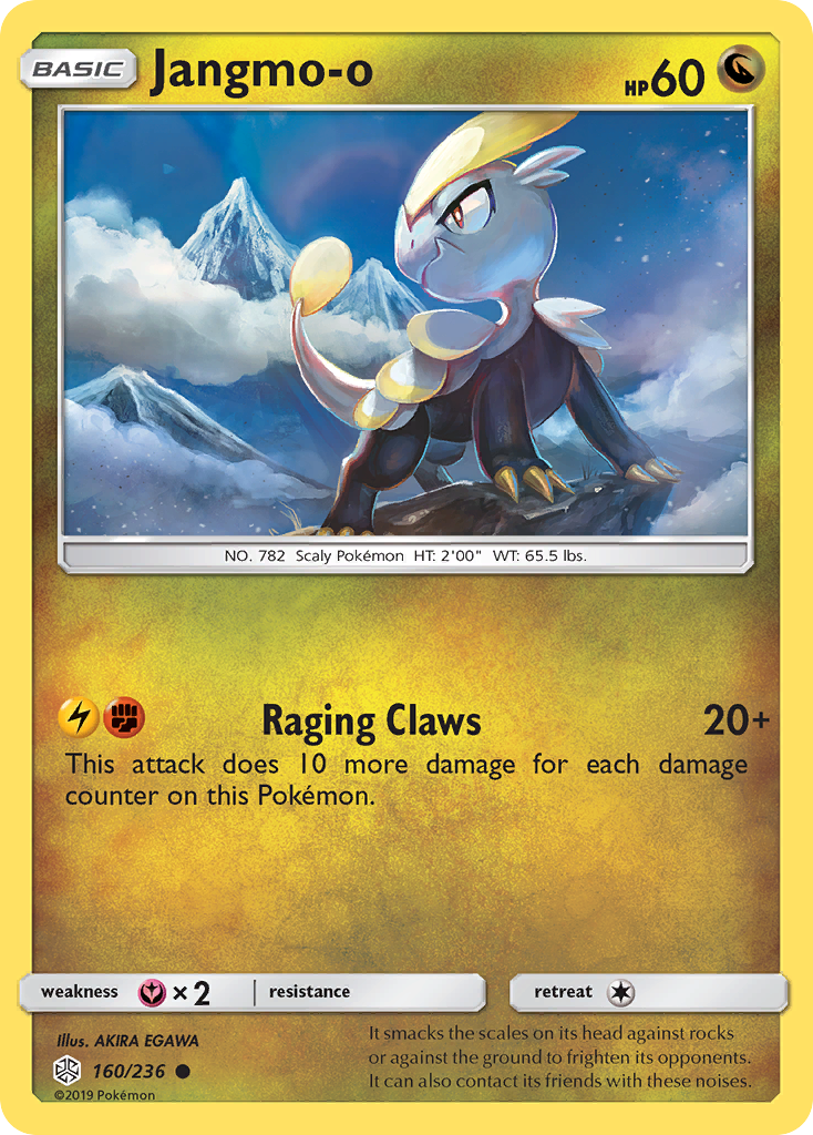 Jangmo-o (160/236) [Sun & Moon: Cosmic Eclipse] | Good Games Modbury