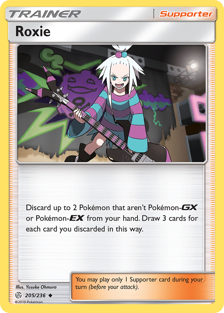 Roxie (205/236) [Sun & Moon: Cosmic Eclipse] | Good Games Modbury