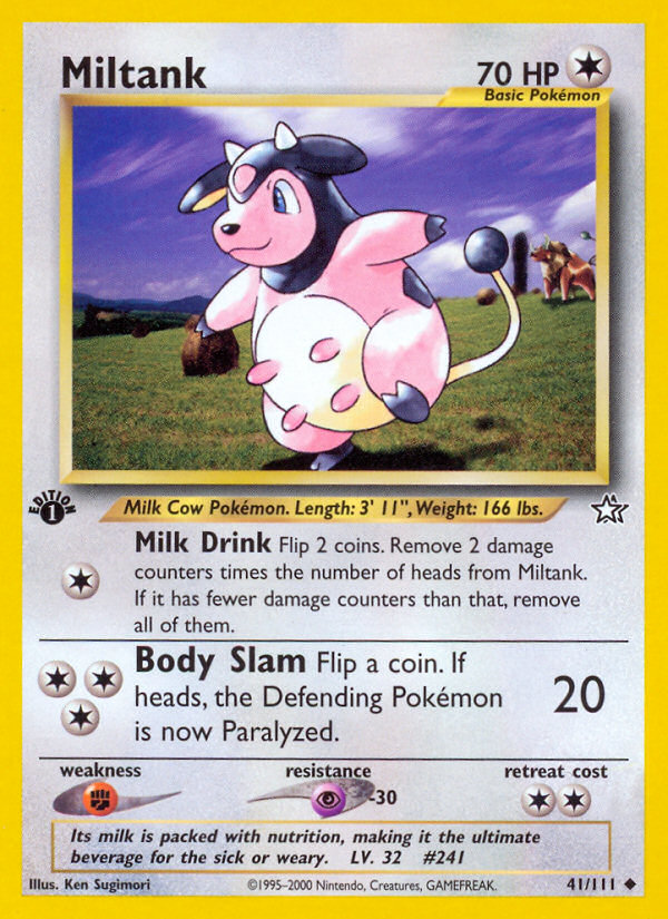 Miltank (41/111) [Neo Genesis 1st Edition] | Good Games Modbury