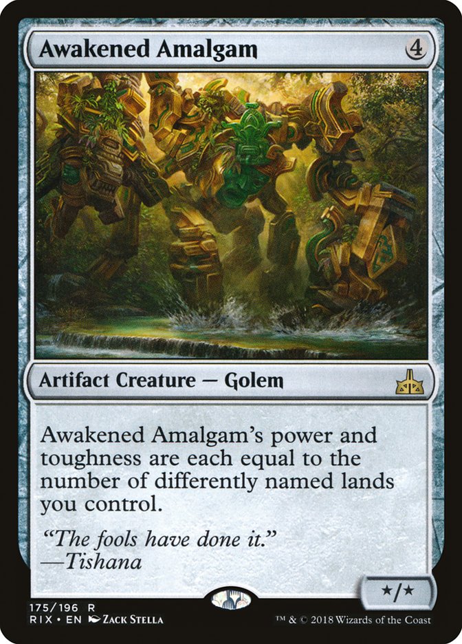 Awakened Amalgam [Rivals of Ixalan] | Good Games Modbury