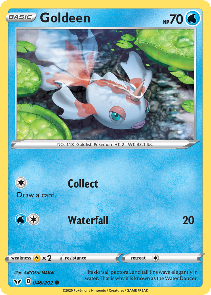 Goldeen (046/202) [Sword & Shield: Base Set] | Good Games Modbury