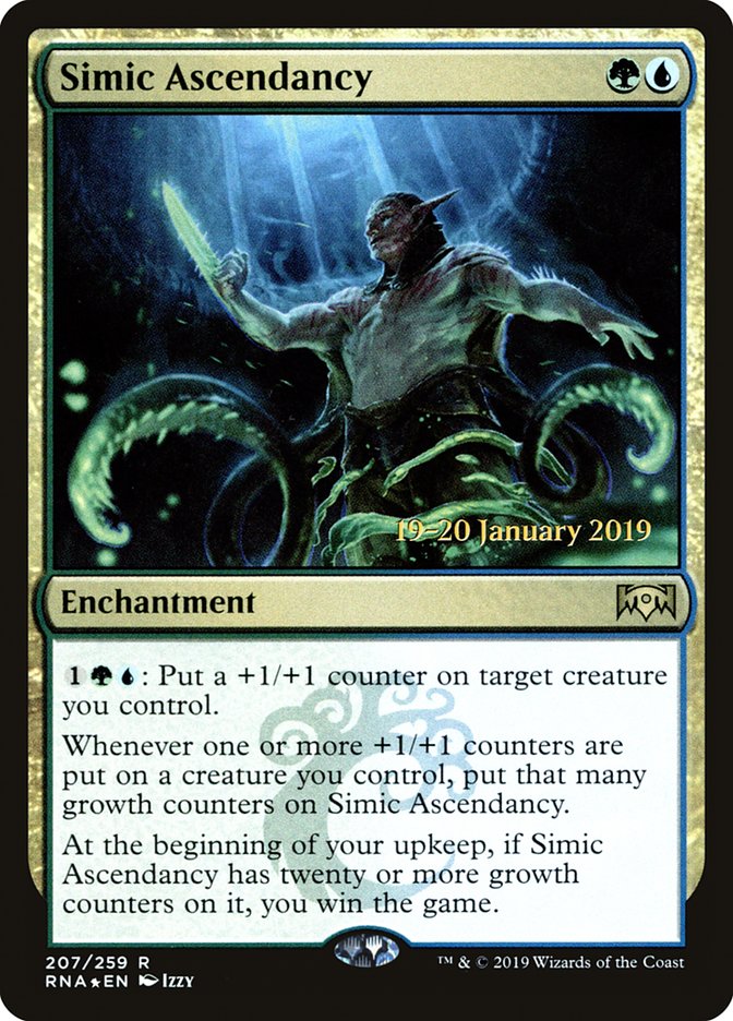 Simic Ascendancy [Ravnica Allegiance Prerelease Promos] | Good Games Modbury