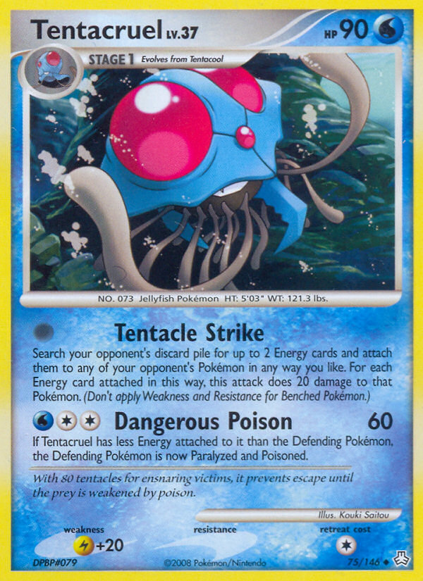 Tentacruel (75/146) [Diamond & Pearl: Legends Awakened] | Good Games Modbury