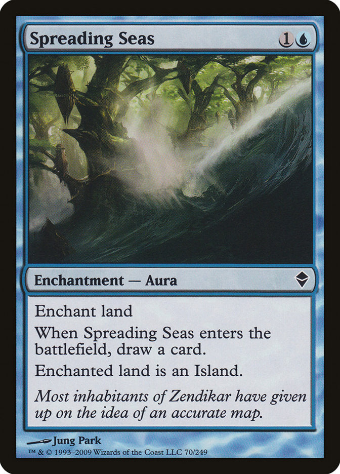 Spreading Seas [Zendikar] | Good Games Modbury