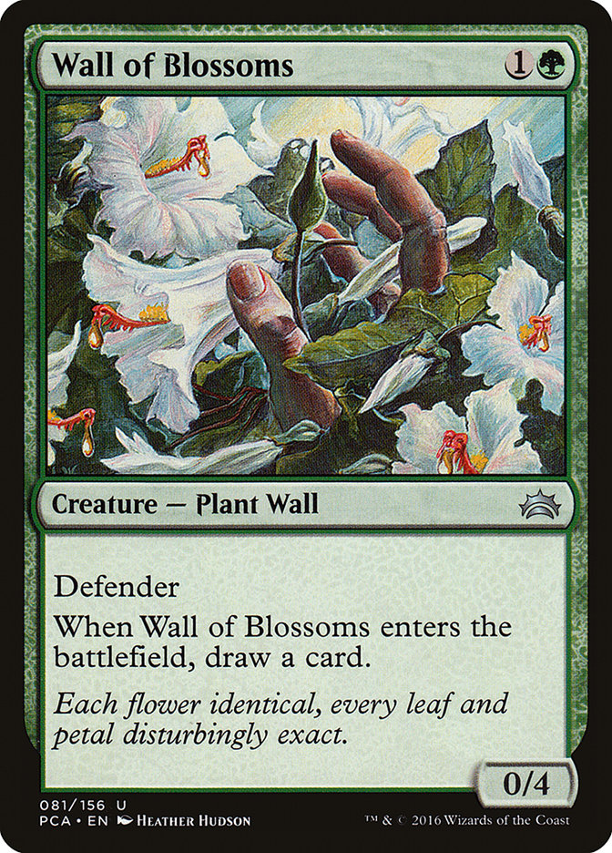 Wall of Blossoms [Planechase Anthology] | Good Games Modbury