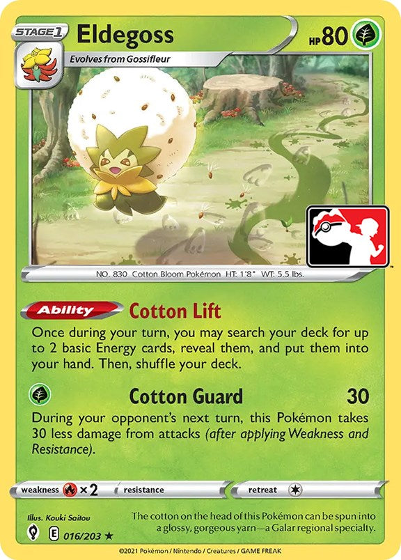 Eldegoss (016/203) [Prize Pack Series One] | Good Games Modbury