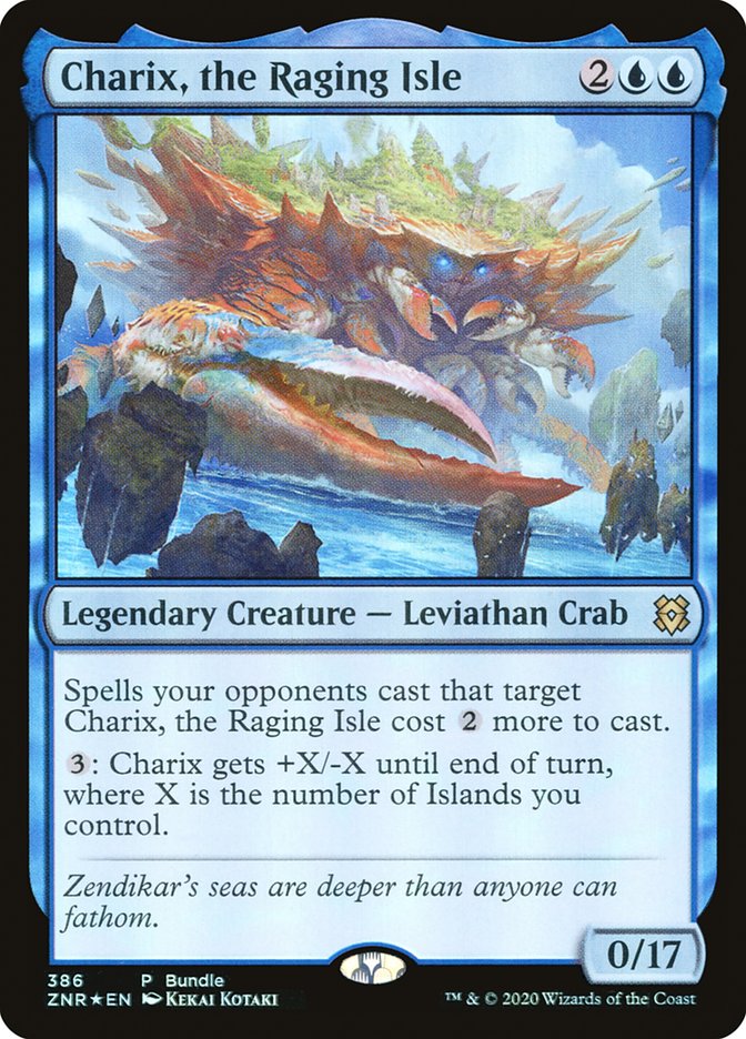 Charix, the Raging Isle (386) [Zendikar Rising] | Good Games Modbury