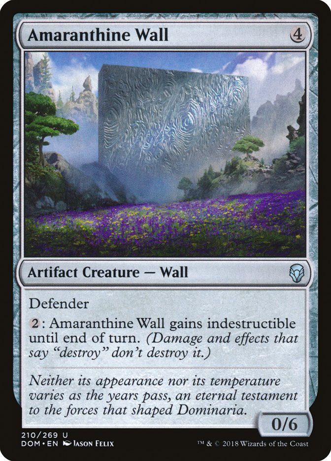 Amaranthine Wall [Dominaria] | Good Games Modbury