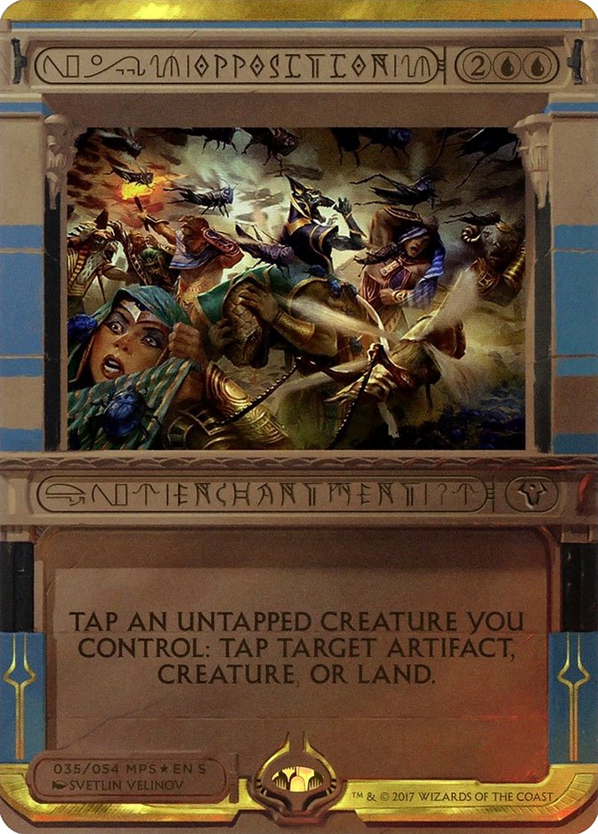 Opposition (Invocation) [Amonkhet Invocations] | Good Games Modbury