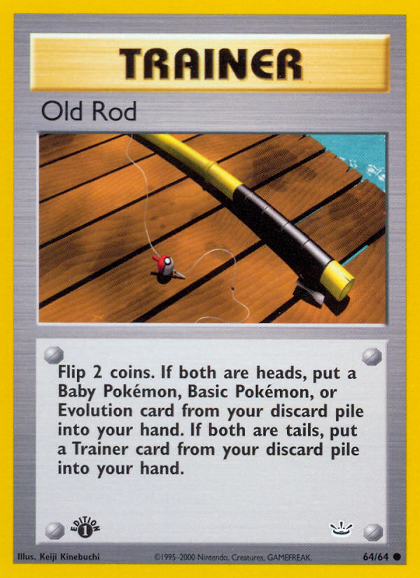 Old Rod (64/64) [Neo Revelation 1st Edition] | Good Games Modbury