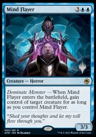 Mind Flayer (Promo Pack) [Dungeons & Dragons: Adventures in the Forgotten Realms Promos] | Good Games Modbury