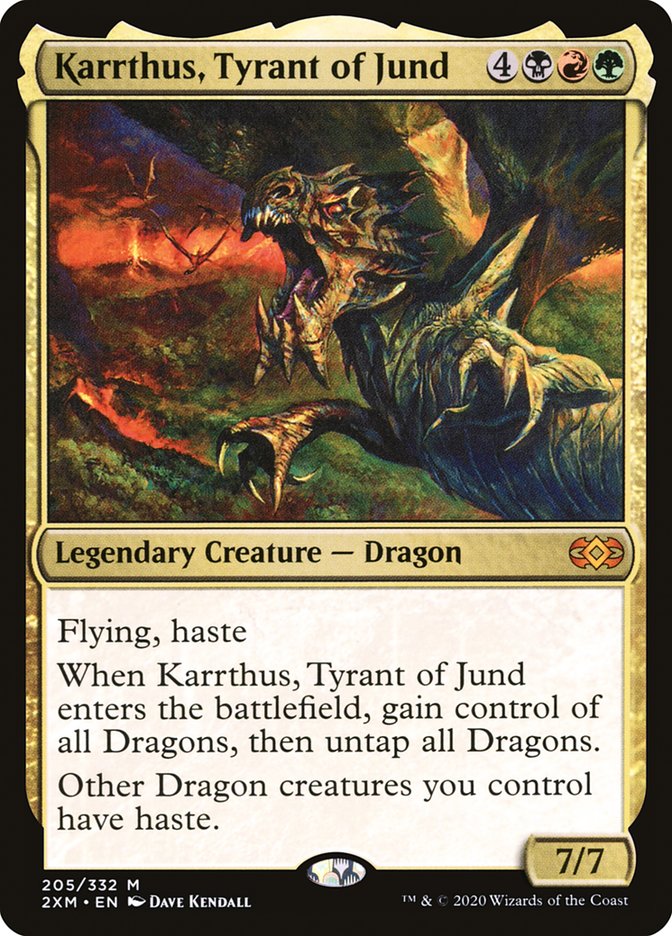 Karrthus, Tyrant of Jund [Double Masters] | Good Games Modbury