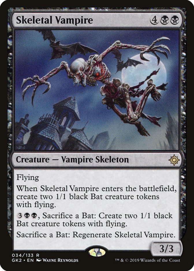 Skeletal Vampire [Ravnica Allegiance Guild Kit] | Good Games Modbury