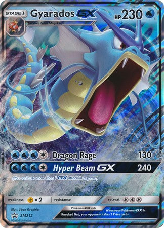 Gyarados GX (SM212) (Jumbo Card) [Sun & Moon: Black Star Promos] | Good Games Modbury