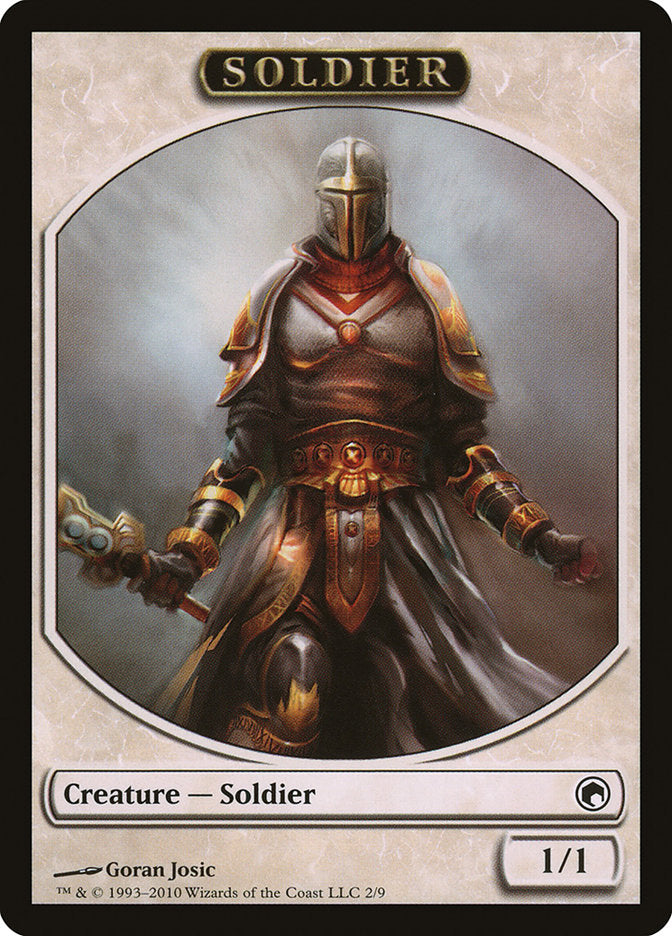 Soldier Token [Scars of Mirrodin Tokens] | Good Games Modbury