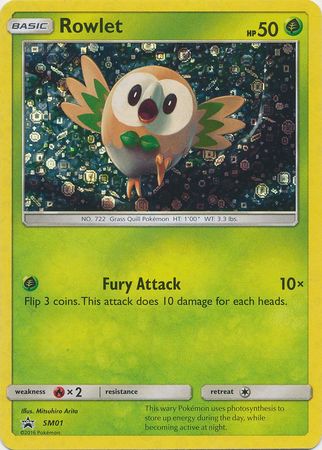 Rowlet (SM01) (General Mills Promo) [Sun & Moon: Black Star Promos] | Good Games Modbury