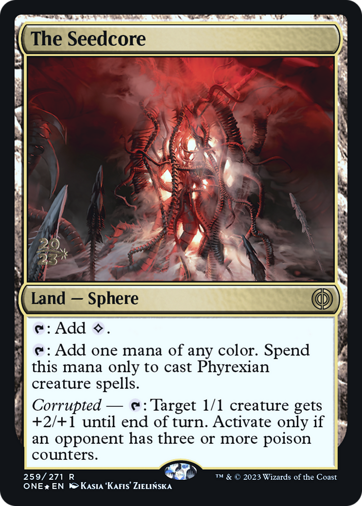 The Seedcore [Phyrexia: All Will Be One Prerelease Promos] | Good Games Modbury