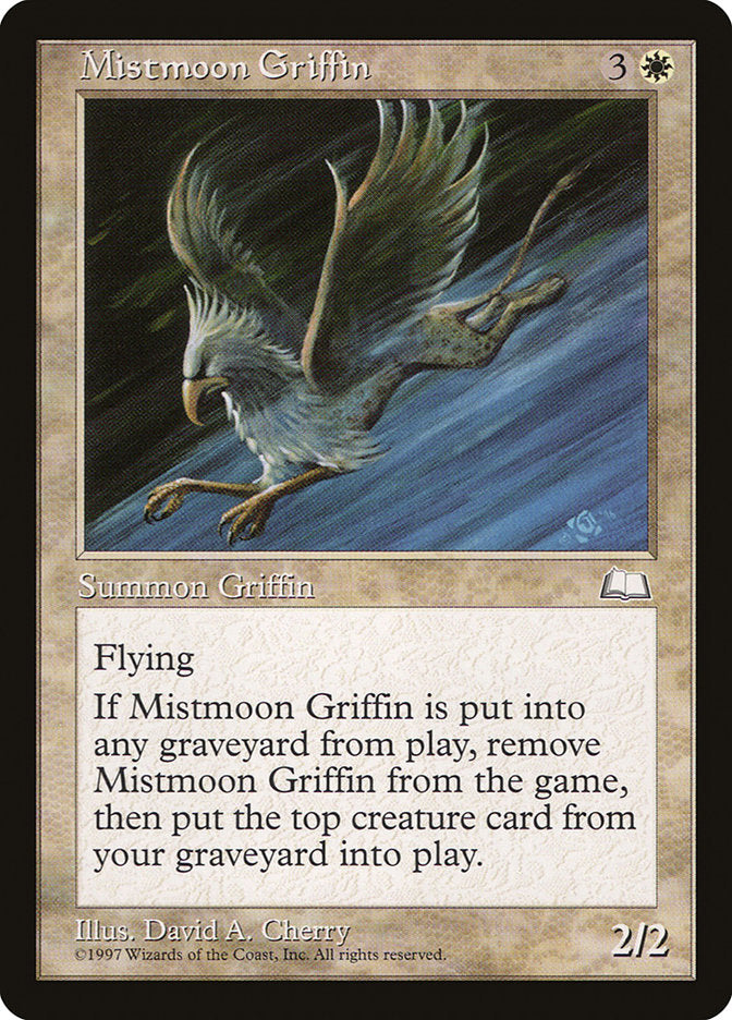Mistmoon Griffin [Weatherlight] | Good Games Modbury