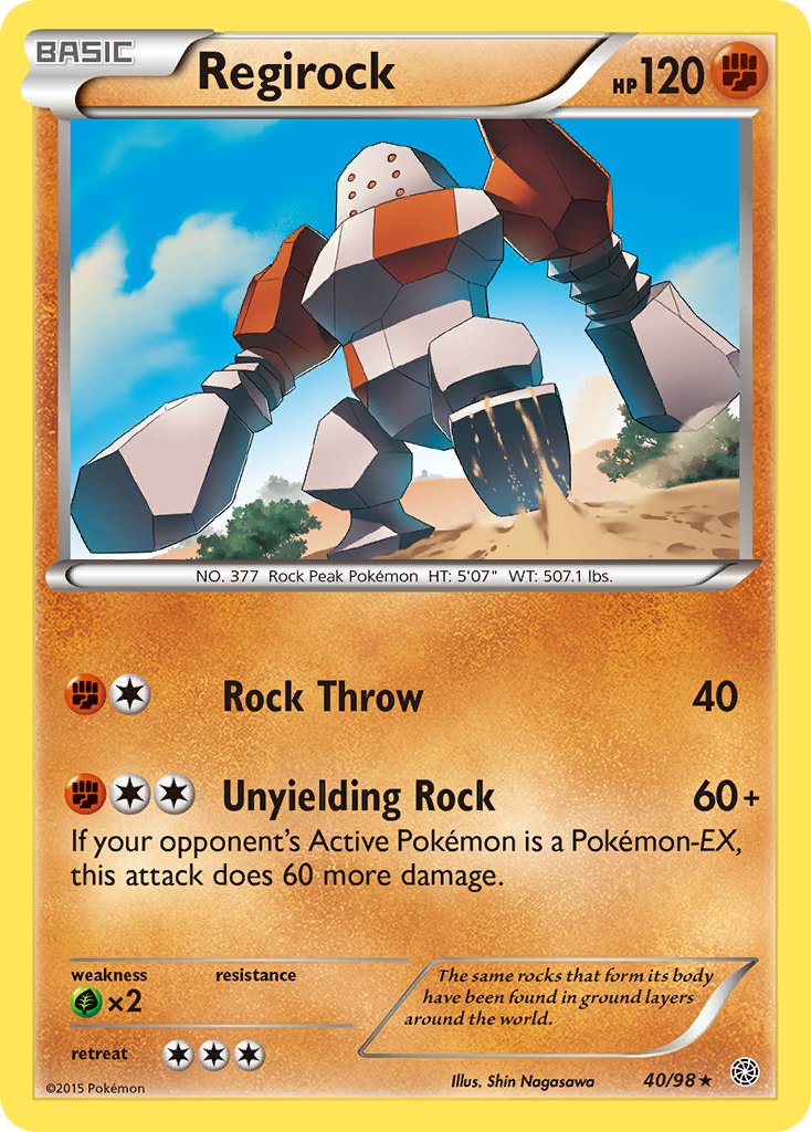 Regirock (40/98) (Theme Deck Exclusive) [XY: Ancient Origins] | Good Games Modbury