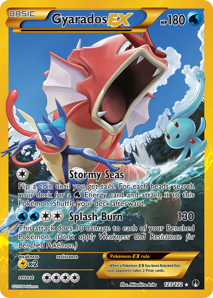 Gyarados EX (123/122) [XY: BREAKpoint] | Good Games Modbury