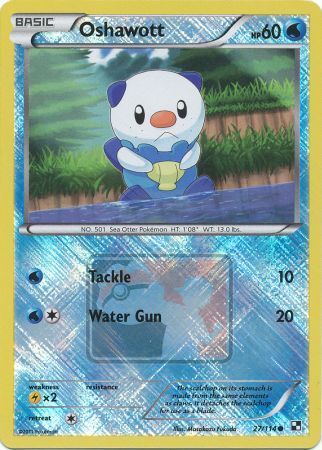 Oshawott (27/114) (League Promo) [Black & White: Base Set] | Good Games Modbury