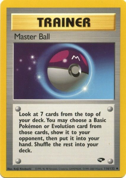 Master Ball (116/132) [Gym Challenge Unlimited] | Good Games Modbury