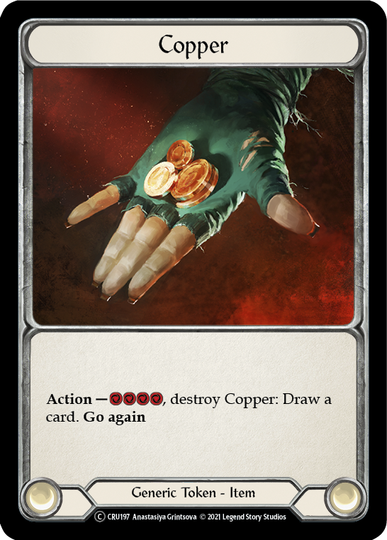 Copper [CRU197-RF] (Crucible of War)  1st Edition Rainbow Foil | Good Games Modbury