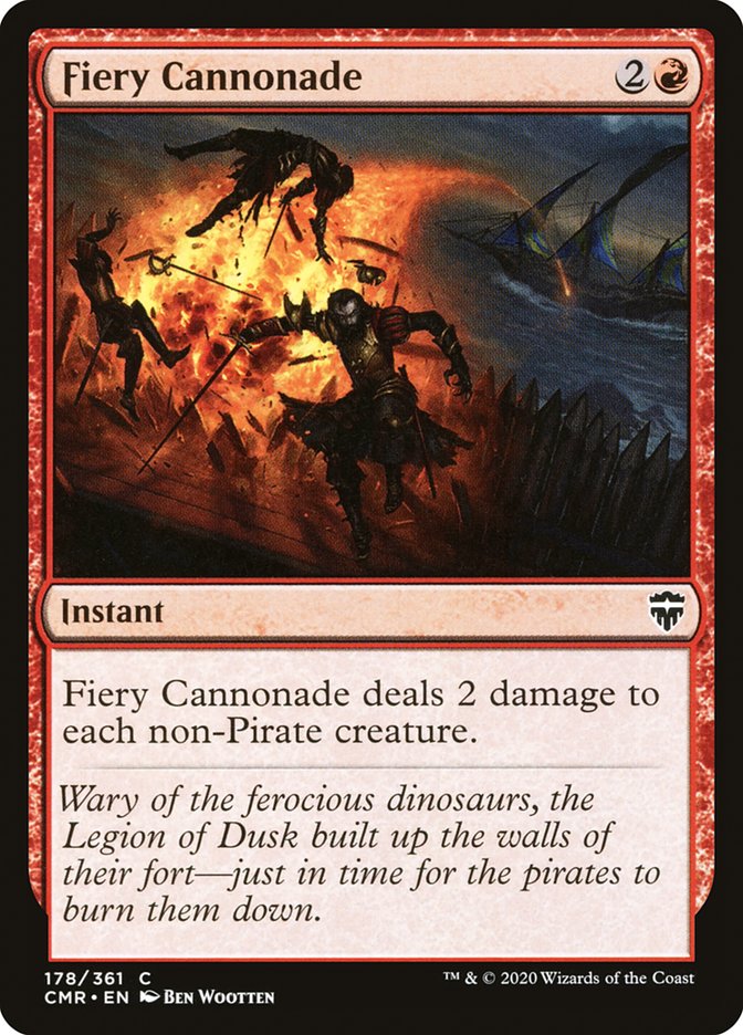 Fiery Cannonade [Commander Legends] | Good Games Modbury