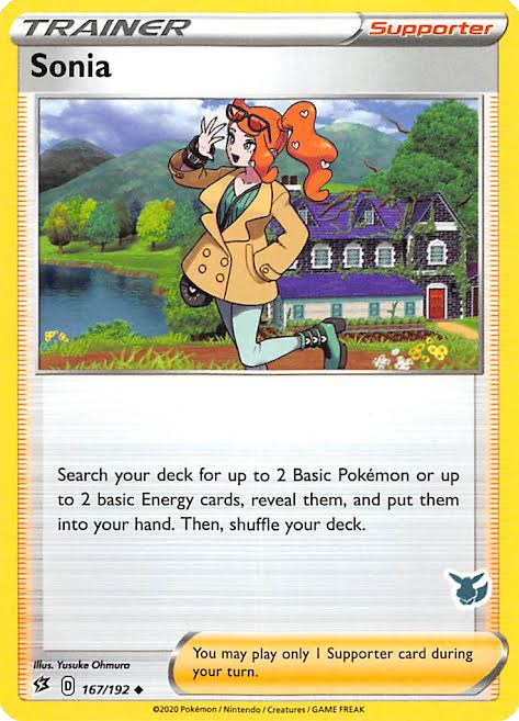 Sonia (167/192) (Eevee Deck) [Battle Academy 2022] | Good Games Modbury