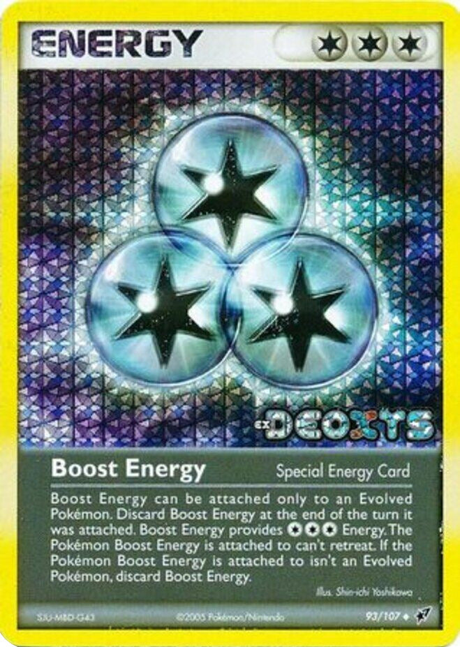 Boost Energy (93/107) (Stamped) [EX: Deoxys] | Good Games Modbury
