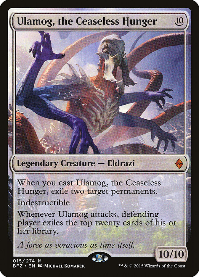 Ulamog, the Ceaseless Hunger [Battle for Zendikar] | Good Games Modbury