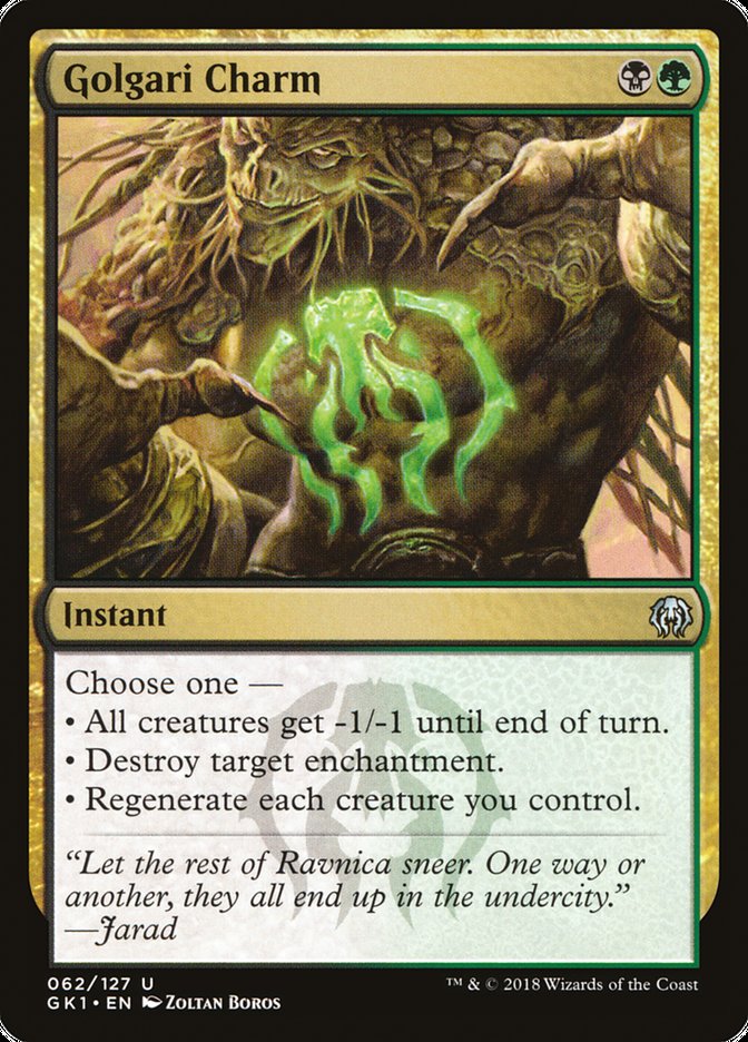 Golgari Charm [Guilds of Ravnica Guild Kit] | Good Games Modbury