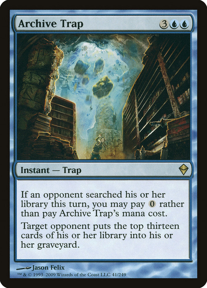 Archive Trap [Zendikar] | Good Games Modbury