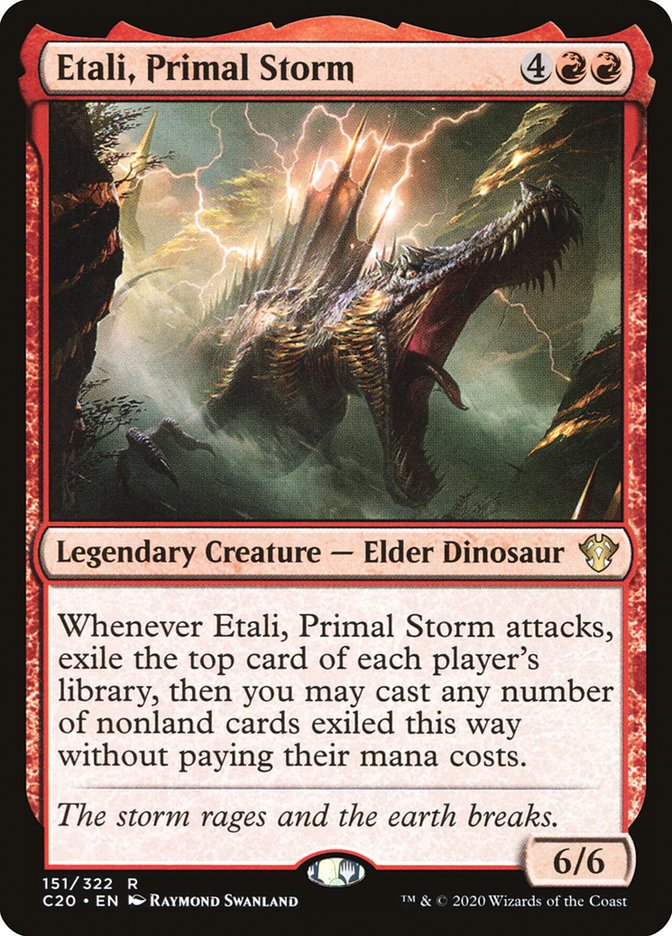 Etali, Primal Storm [Commander 2020] | Good Games Modbury